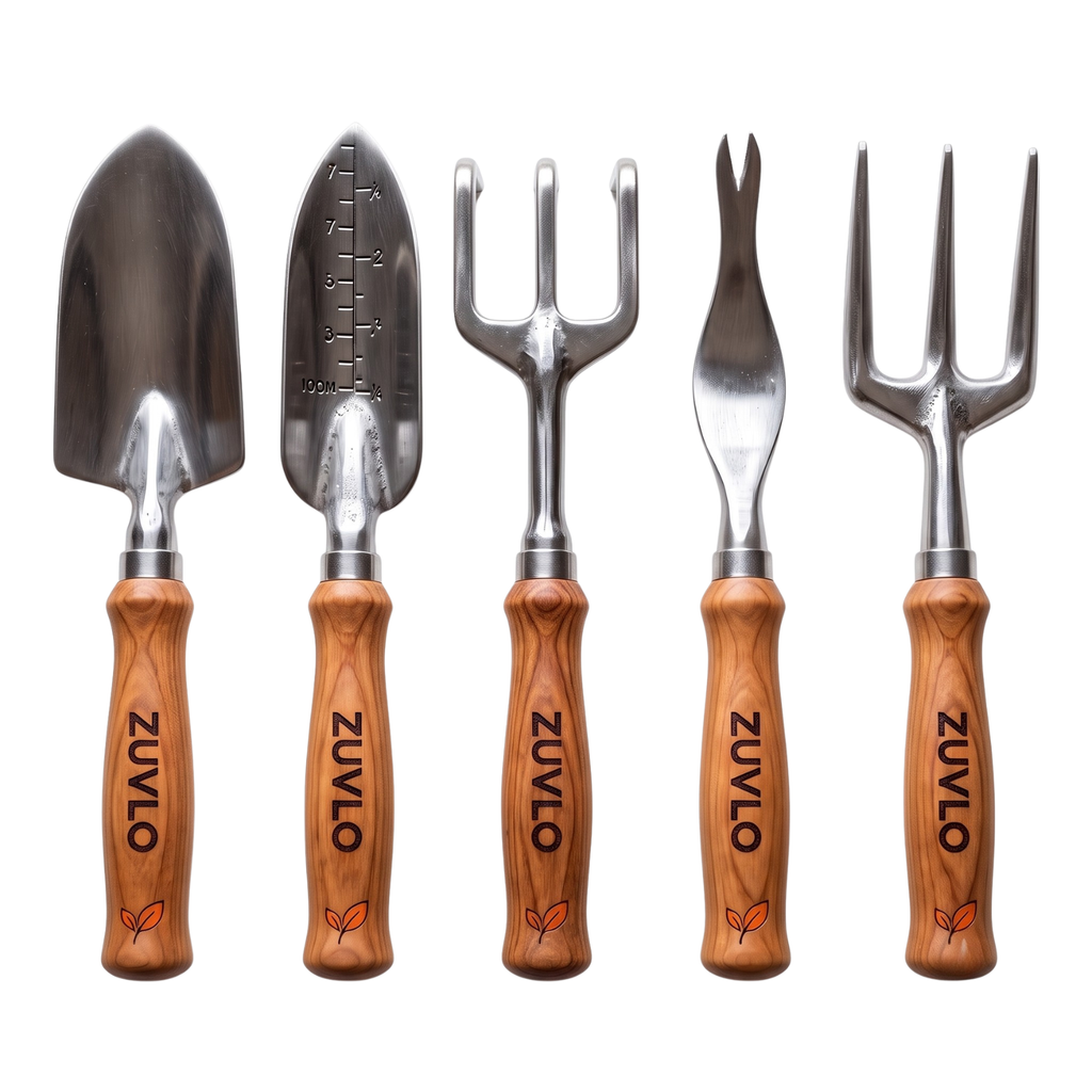 Zuvlo 5 Piece Garden Hand Tool Set