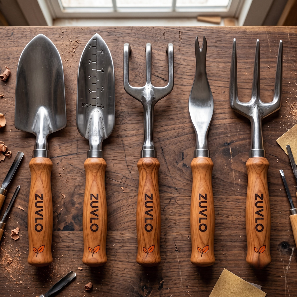 Zuvlo 5 Piece Garden Hand Tool Set