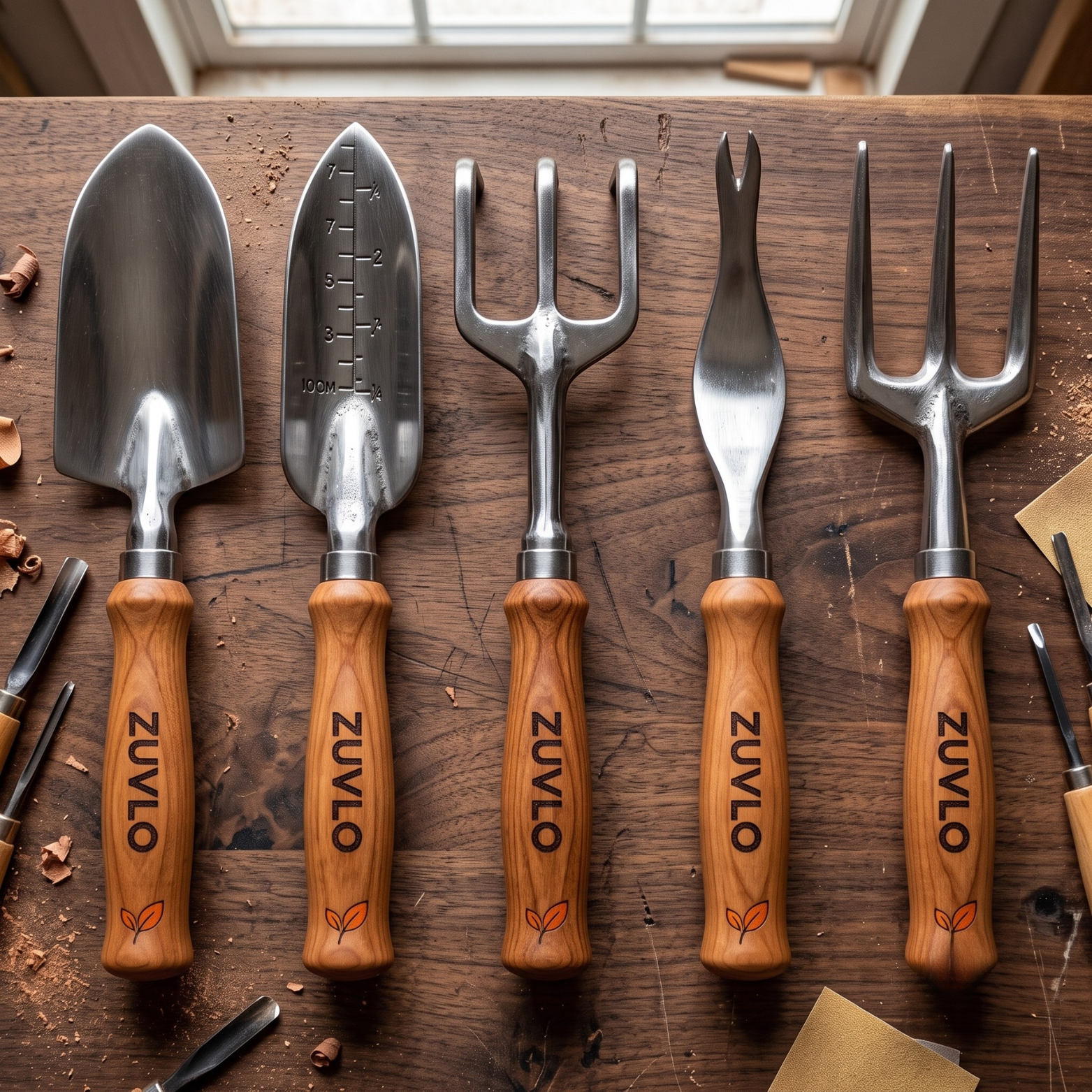 Zuvlo 5 Piece Garden Hand Tool Set