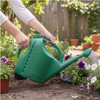 Zuvlo Green Plastic Watering Can