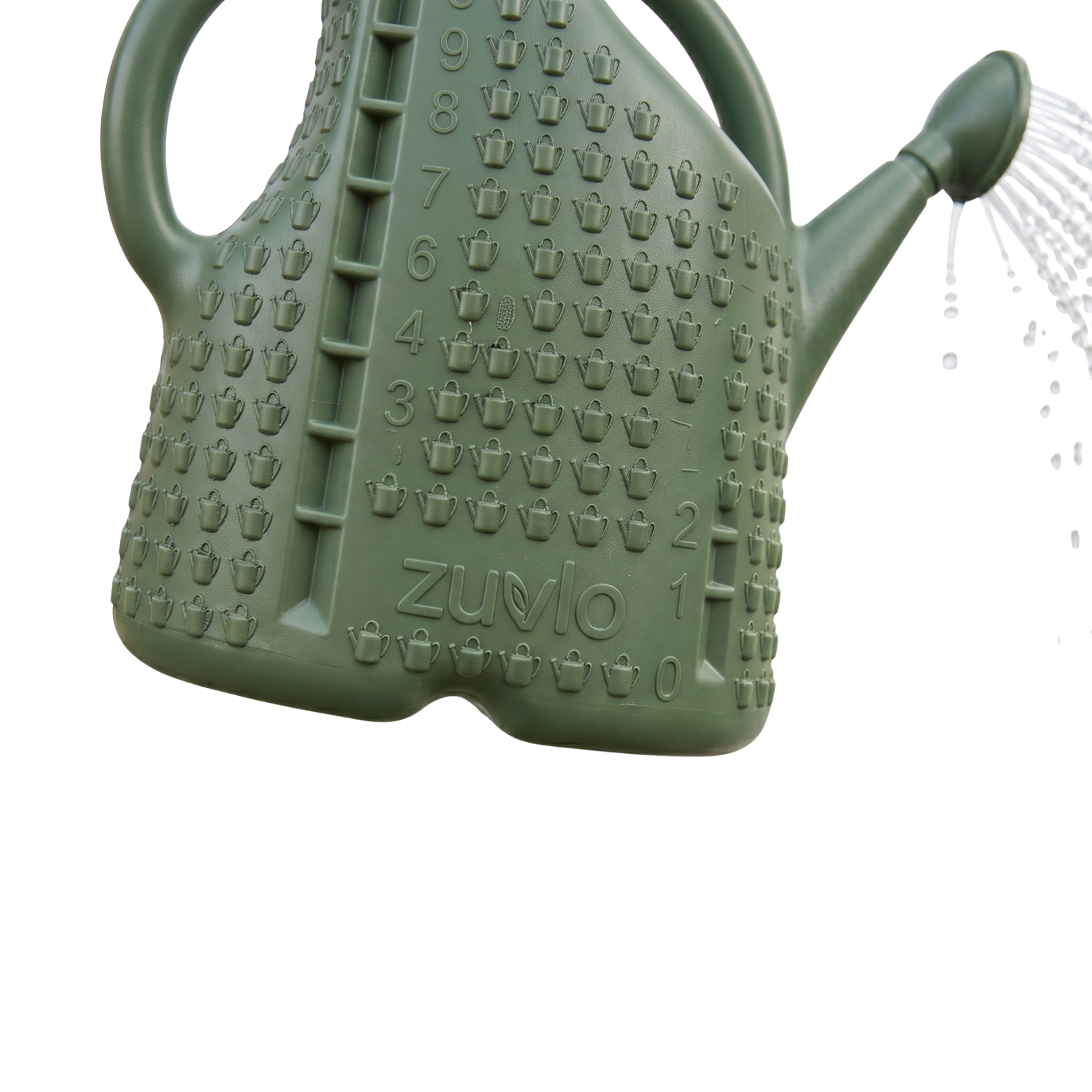 Zuvlo Green Plastic Watering Can