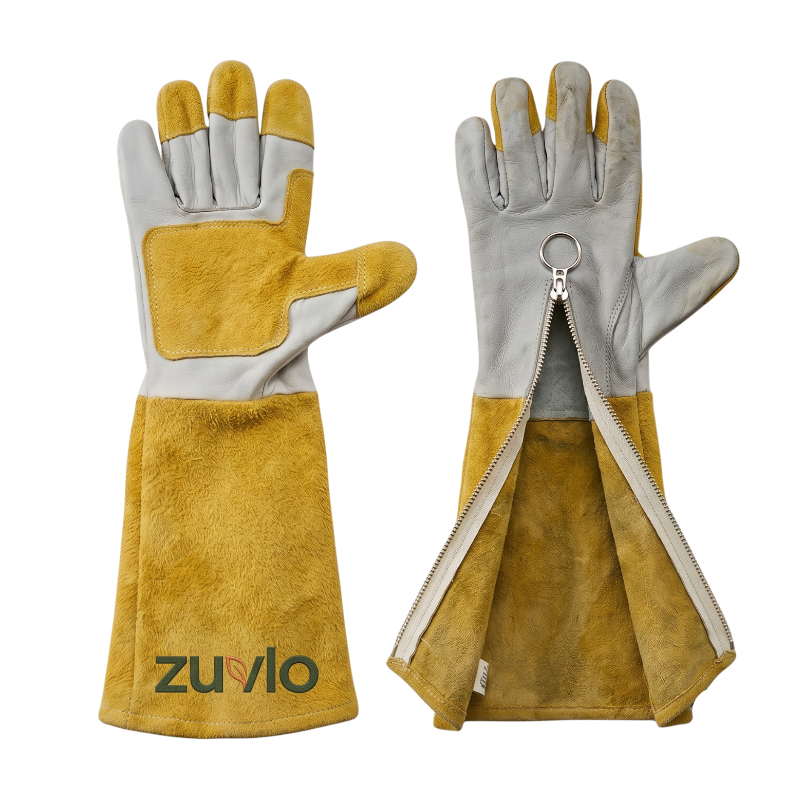 Zuvlo Leather Gardening Gloves