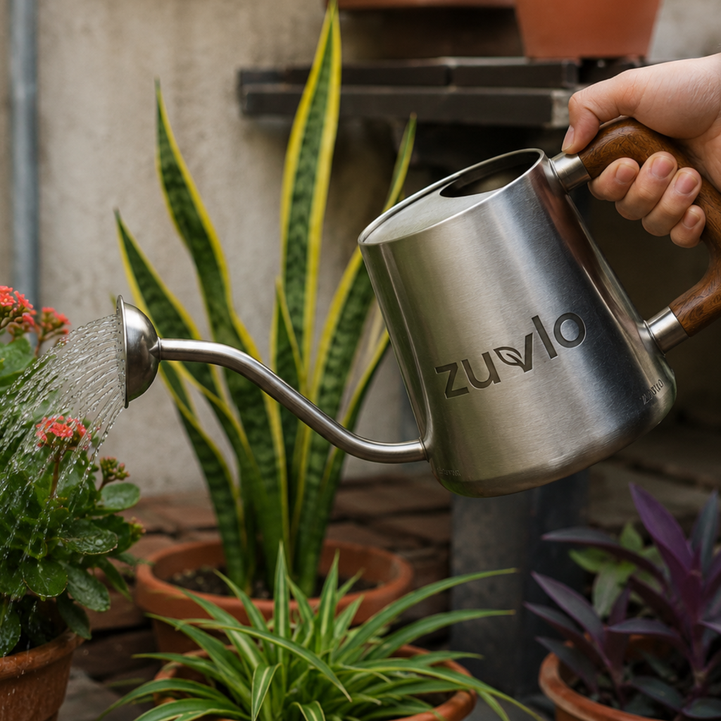 Zuvlo Stainless Steel Watering Can